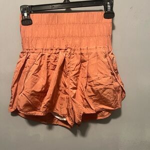FP Movement by Free People High Waist Coral Shorts
